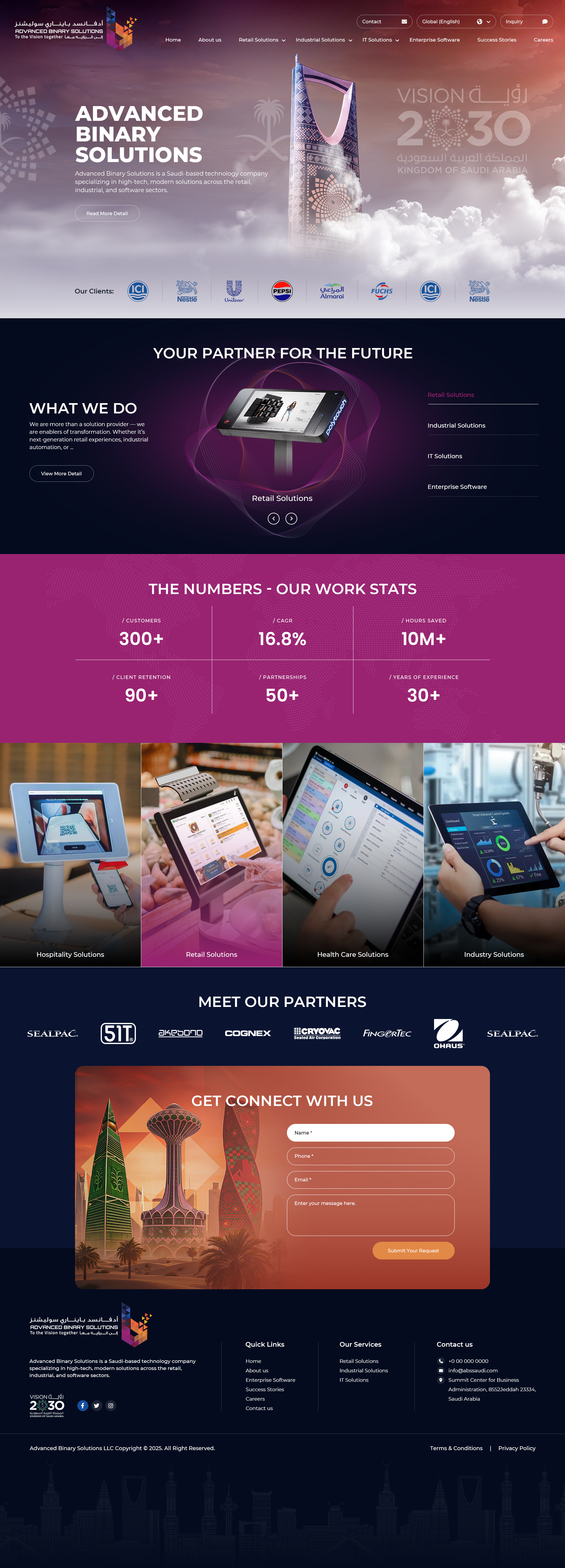 Technology Web Template - 01