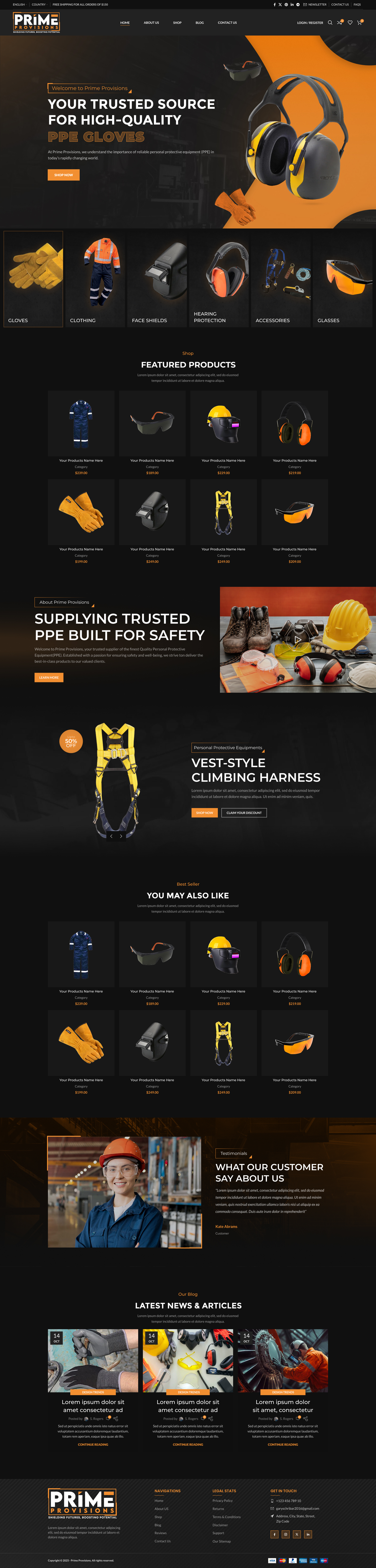 eCommerce Web Template - 02