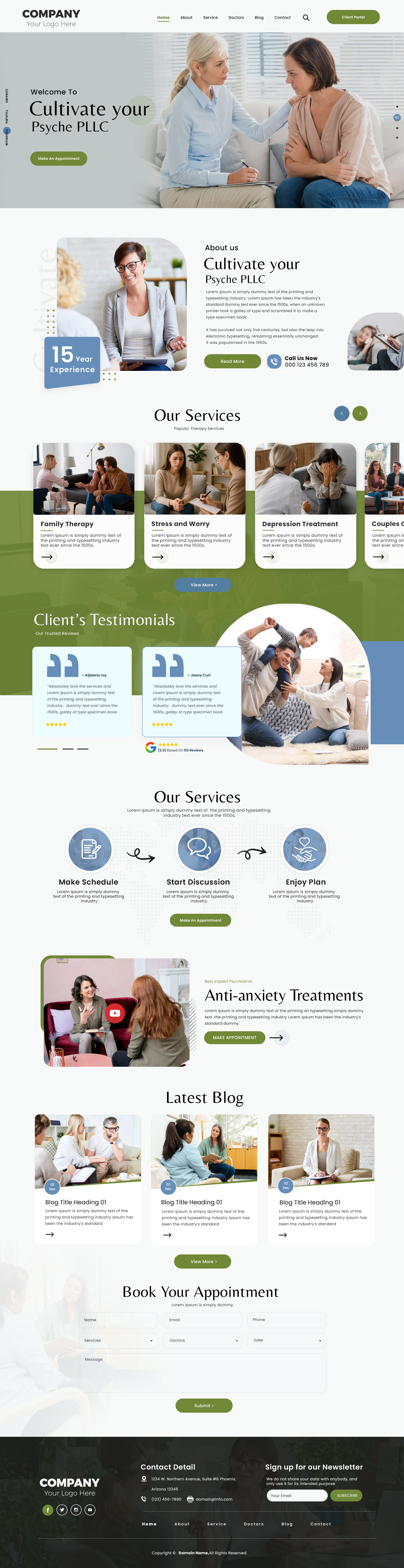 Medical Services Web Template - 01