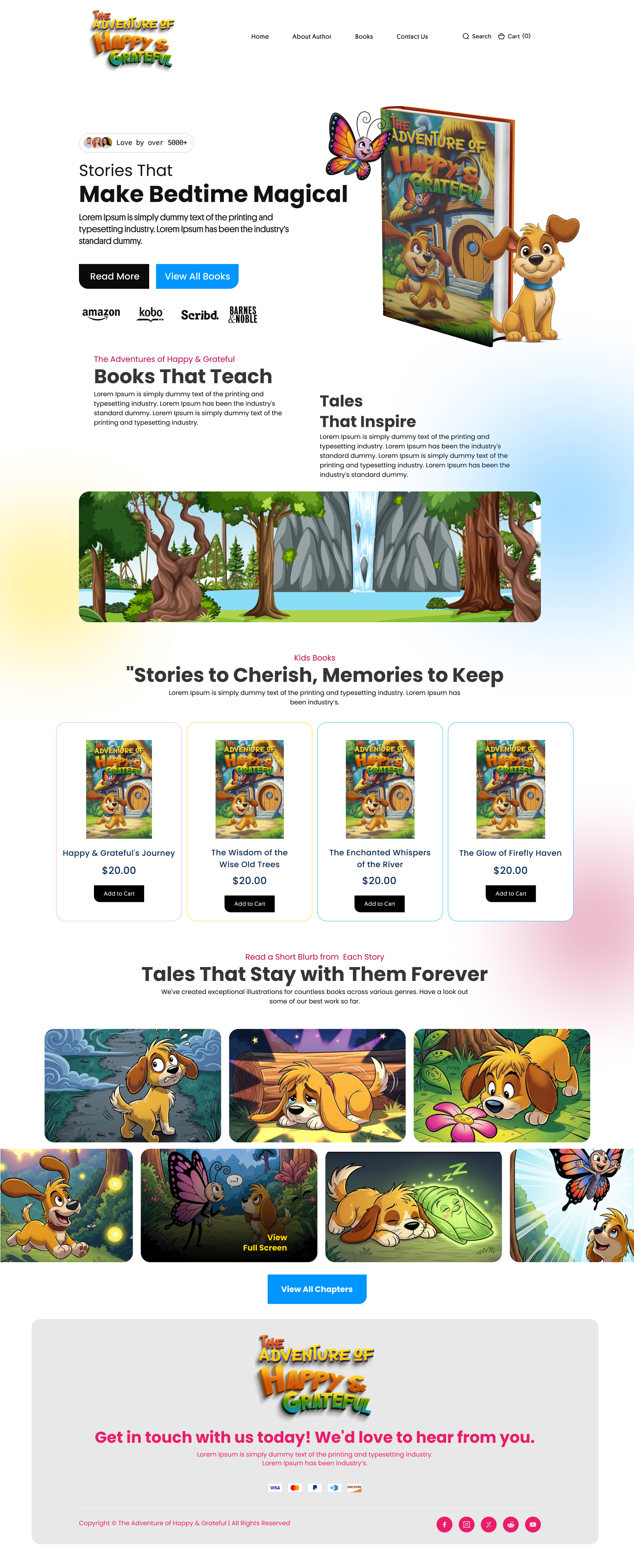 Book Publisher Web Template | Modern Publishing & 