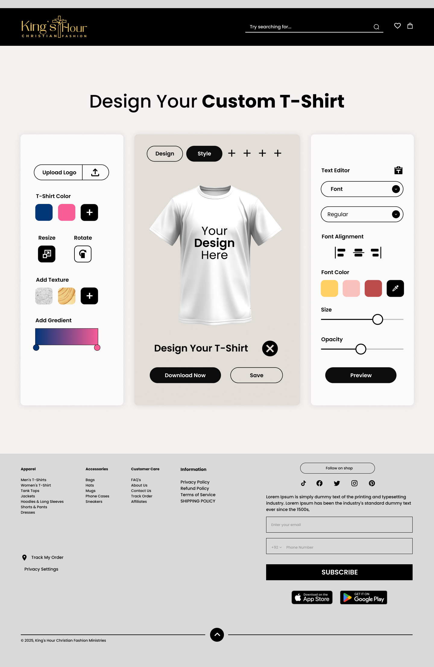 Product Customizer Web Template - 01