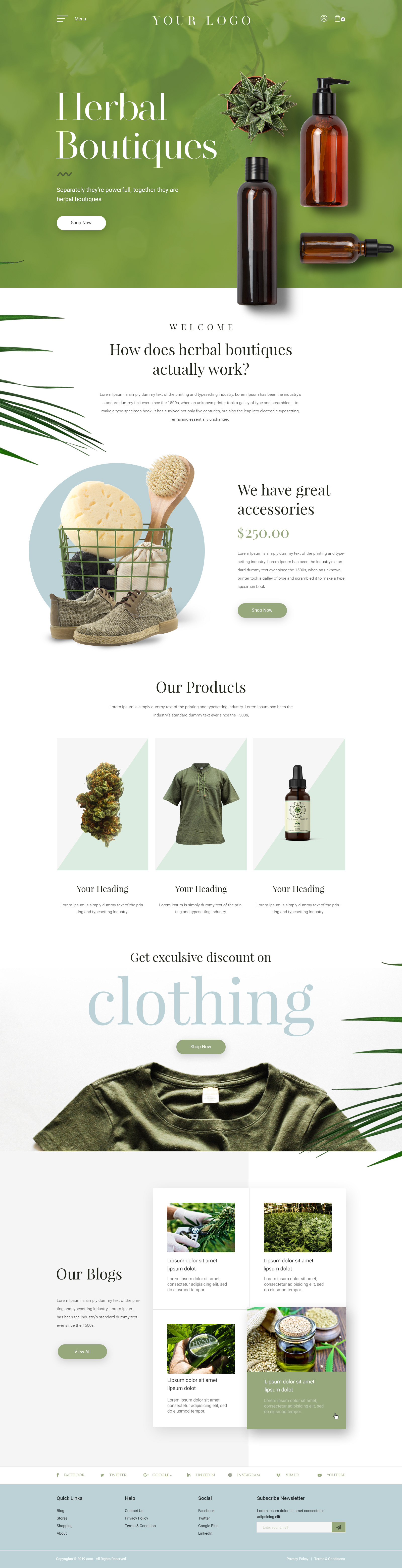 eCommerce Web Template - 03